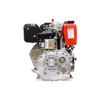 MOTOR DIESEL KAMA (9.5HP-7.1KW) 1800RPM CUÑA EJE 30mm ARRANQUE MANUAL.