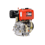 MOTOR DIESEL KAMA (9.5HP-7.1KW) 1800RPM CUÑA EJE 30mm ARRANQUE MANUAL.