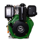 MOTOR DIESEL ECOMAX 10HP 3600RPM CUÑA-ROSCA EJE 1` ARRANQ MANUAL FILTRO ACEITE