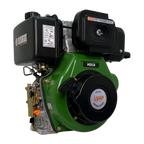 MOTOR DIESEL ECOMAX 15HP 3600RPM ROSCA EJE 1` ARRANQ MANUAL