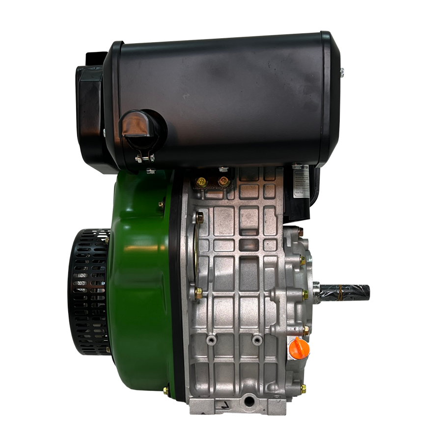 MOTOR DIESEL ECOMAX 15HP 3600RPM ROSCA EJE 1` ARRANQ MANUAL