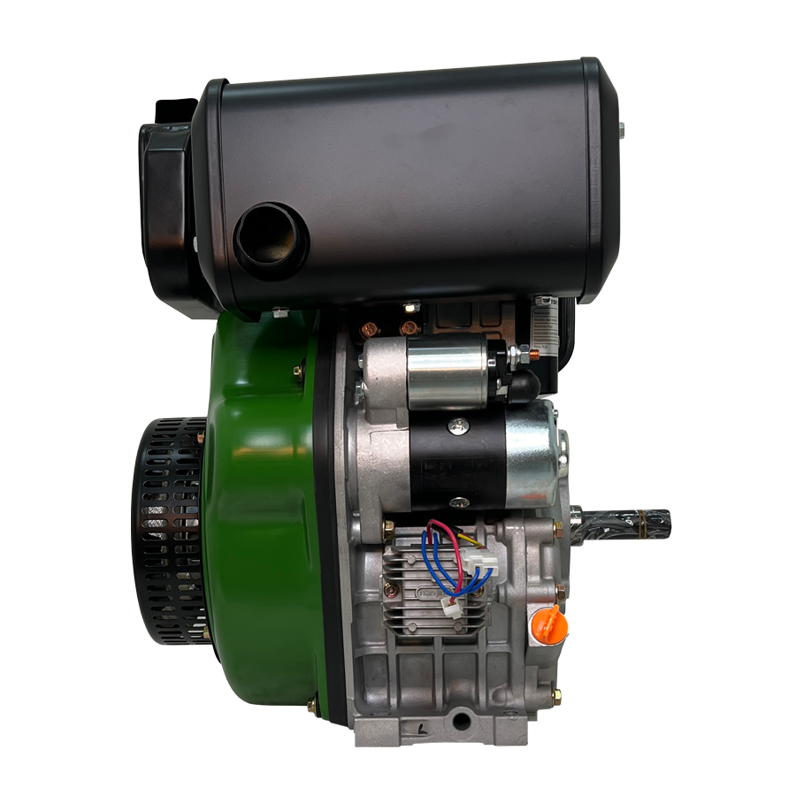 MOTOR DIESEL ECOMAX 15HP 3600RPM CUÑA EJE 1` ARRANQ ELECT