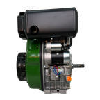 MOTOR DIESEL ECOMAX 15HP 3600RPM CUÑA EJE 1` ARRANQ ELECT