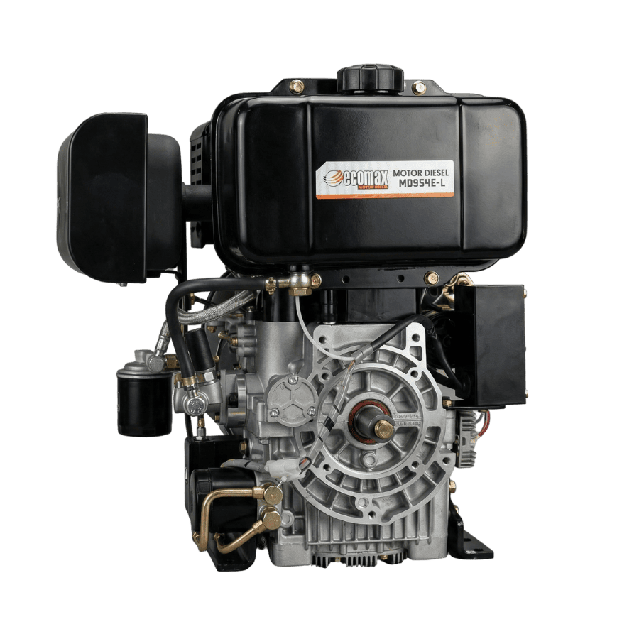 MOTOR DIESEL ECOMAX 20HP 3600RPM CUÑA ARRANQUE ELECTRICO