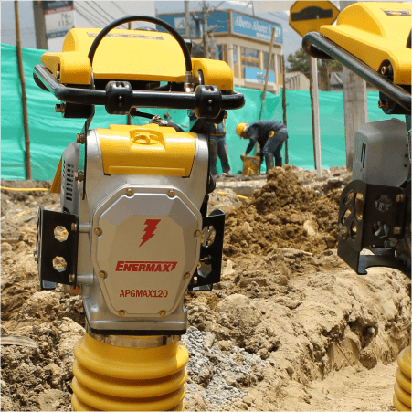 Apisonador a gasolina motor Honda original APGMAX120  4hp Enermax