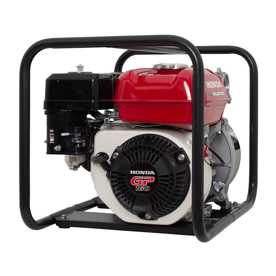 Motobomba WL20XH DR alto caudal autocebante Honda Motobombas gasolina alto caudal Honda Original WL20XH DR autocebantes