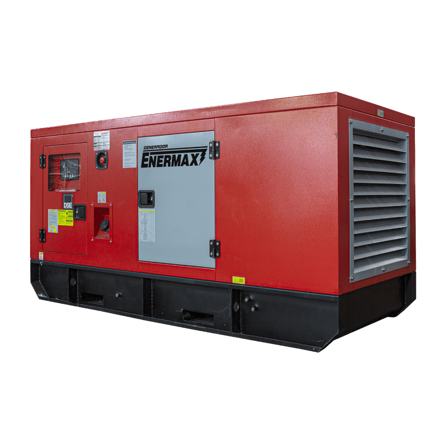 Planta eléctrica cabinada Enermax GDC75SS-YN Planta eléctrica cabinada Enermax con motor Cummins GDC75SS-YN